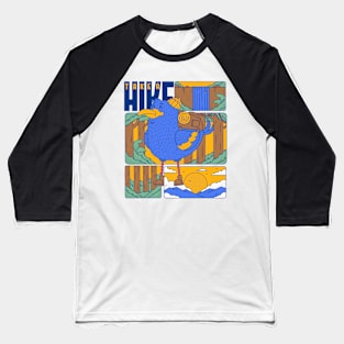 Take A Hike Colourful Version Baseball T-Shirt